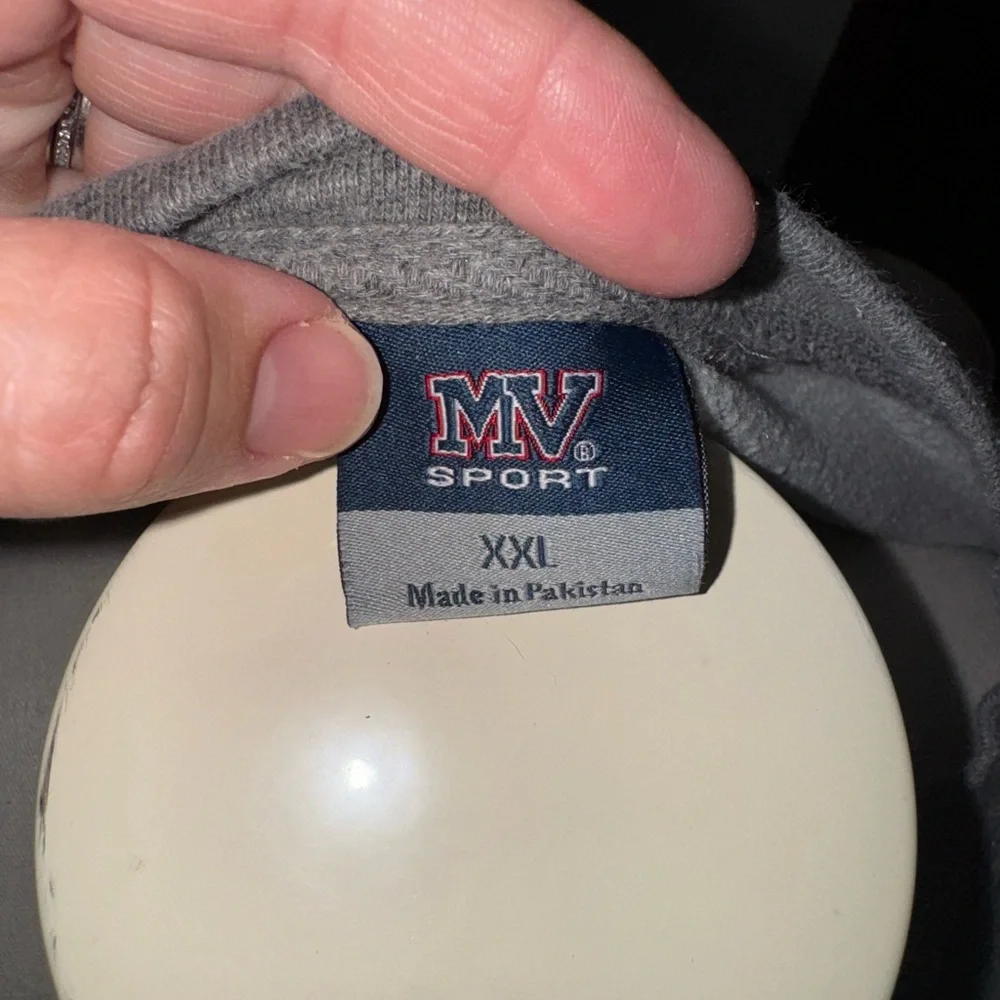 Quinnipiac Gray Sweatshirt with Blue Lettering - Picture 2 of 3